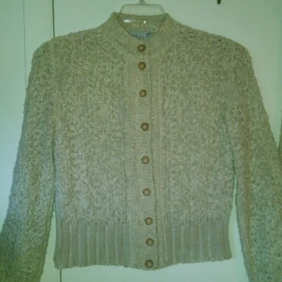 Vintage Rare crochet/knit 2 pc sweater skirt set - Picture 15 of 16